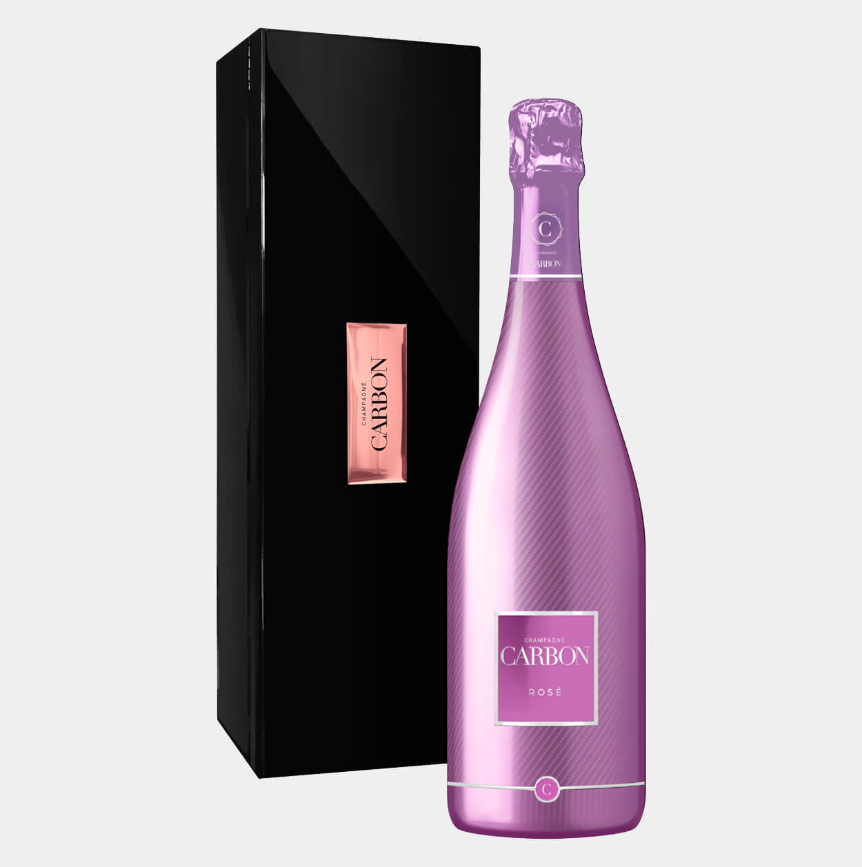 Champagne CARBON Rosé | Signature Carbon Fiber Edition