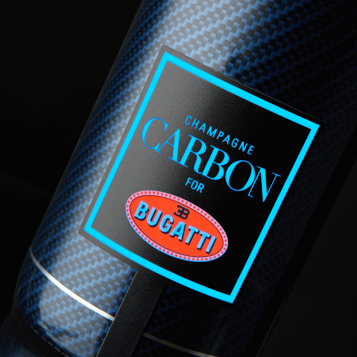 Champagne CARBON Bugatti ƎB.01 | Luminous Edition Limitée Sleeve | Vintage 2002
