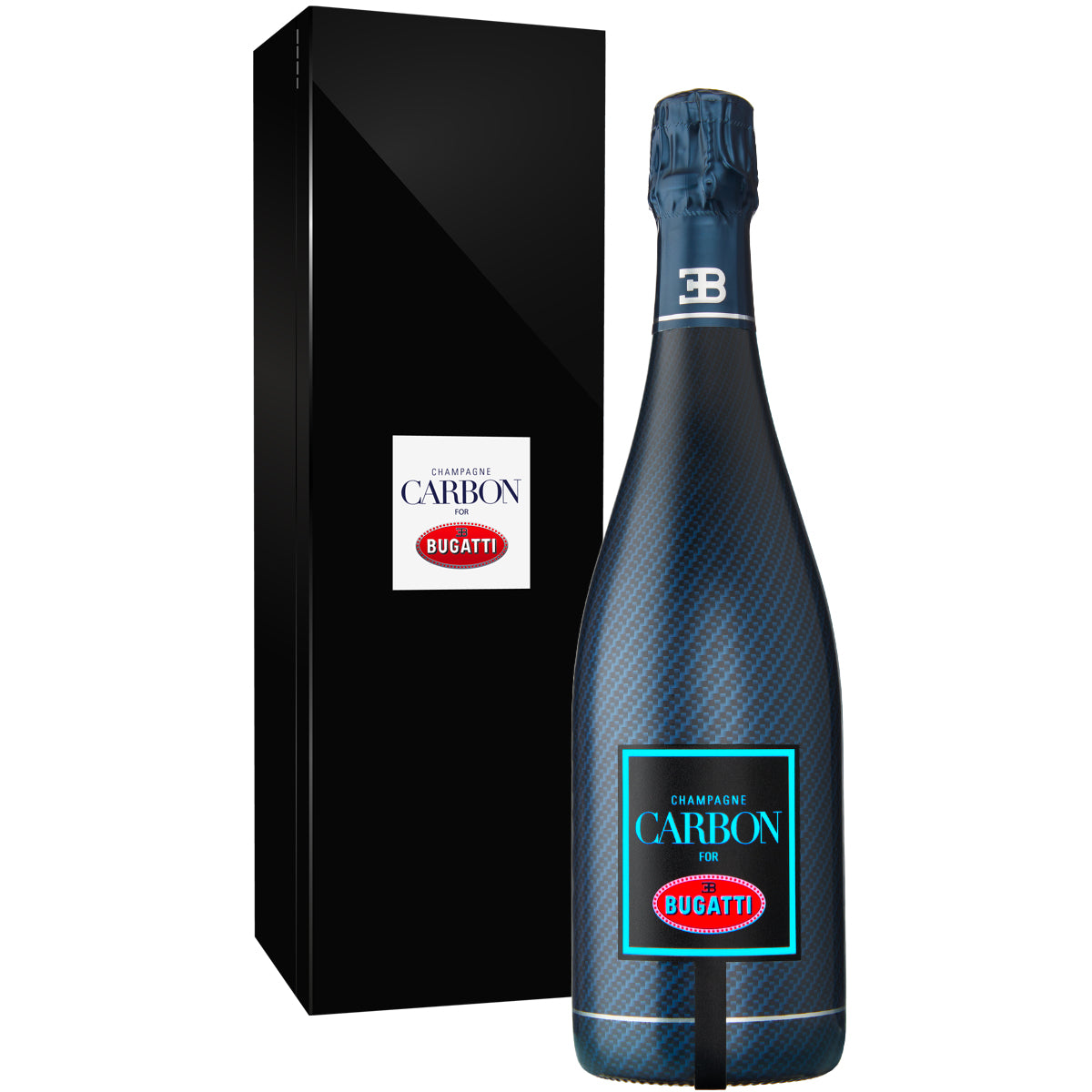 Champagne CARBON Bugatti ƎB.01 | Luminous Edition Limitée Sleeve | Vintage 2002
