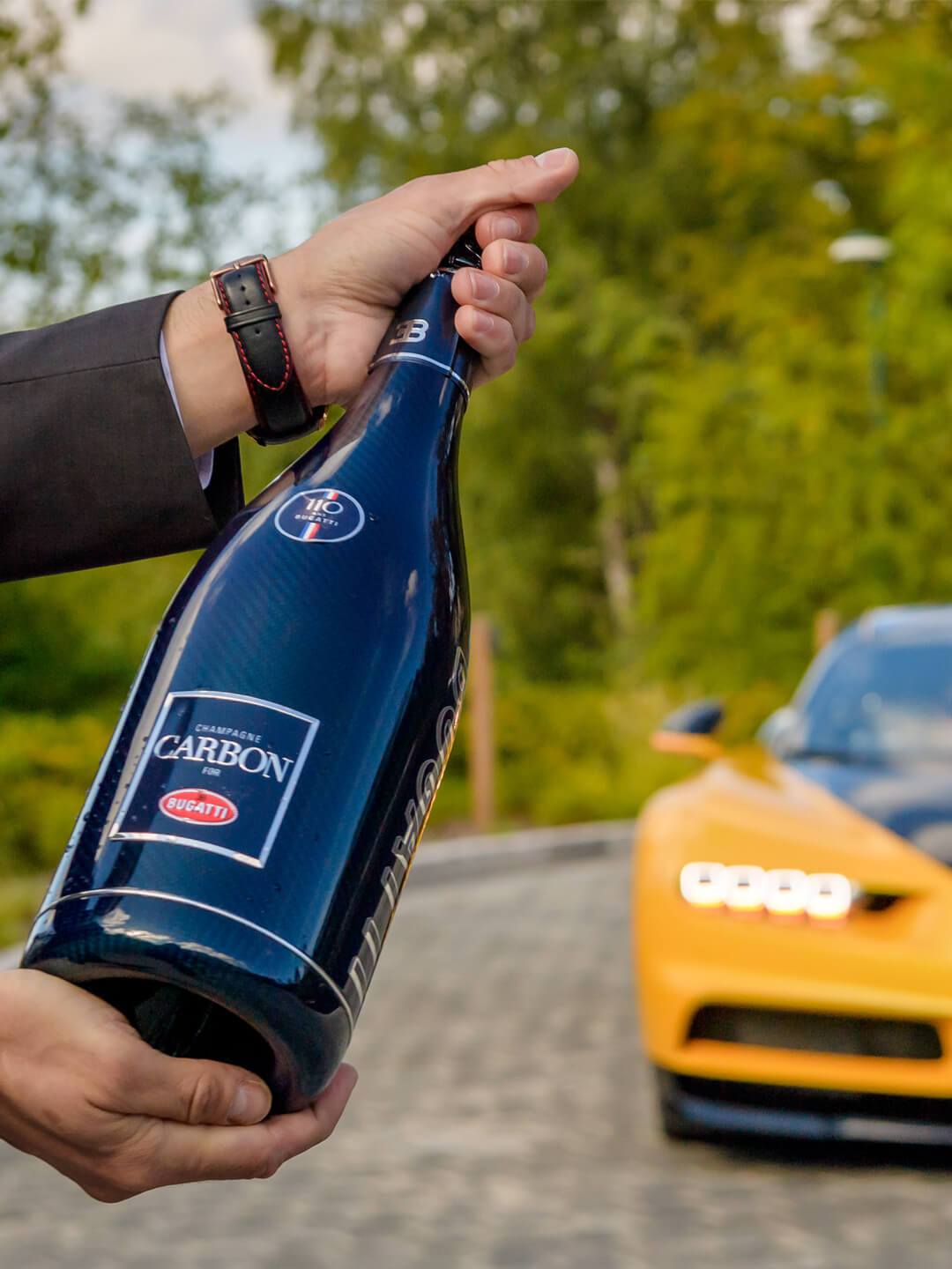 Champagne CARBON Bugatti ƎB.01 | Vintage 2002