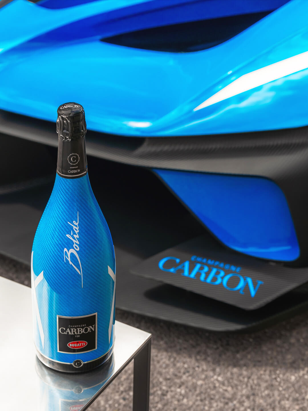 Champagne CARBON Bugatti Bolide ƎB.03 | Vintage 2017